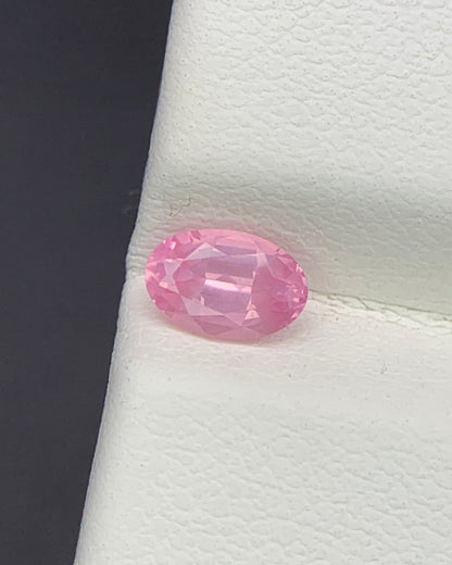Natural Opalescent Spinel 0.54 Carat 5.9x3.9 MM Oval Shape Faceted Gemstone
