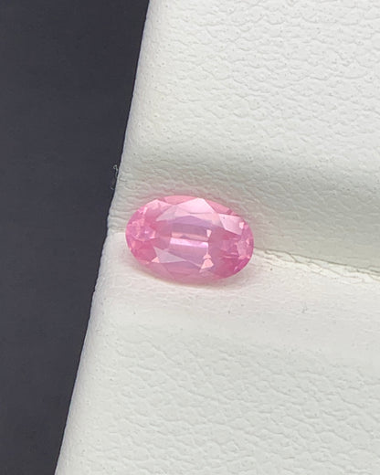 Natural Opalescent Spinel 0.54 Carat 5.9x3.9 MM Oval Shape Faceted Gemstone