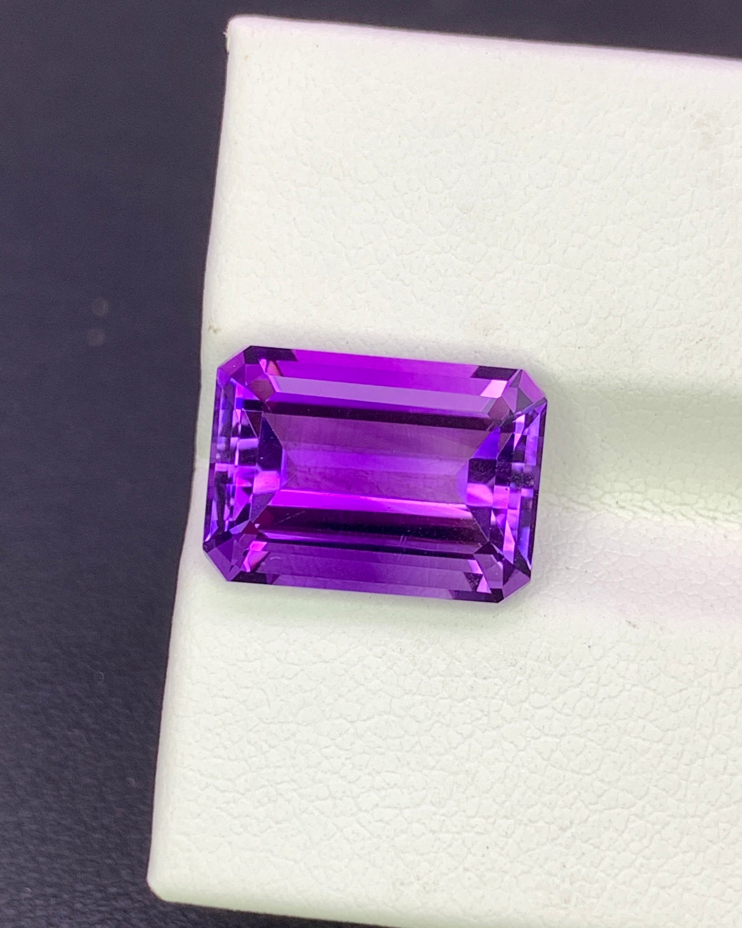 Natural Purple Amethyst 6.03 Carat 13x9.2 MM Octagon Shape Faceted Gemstone 