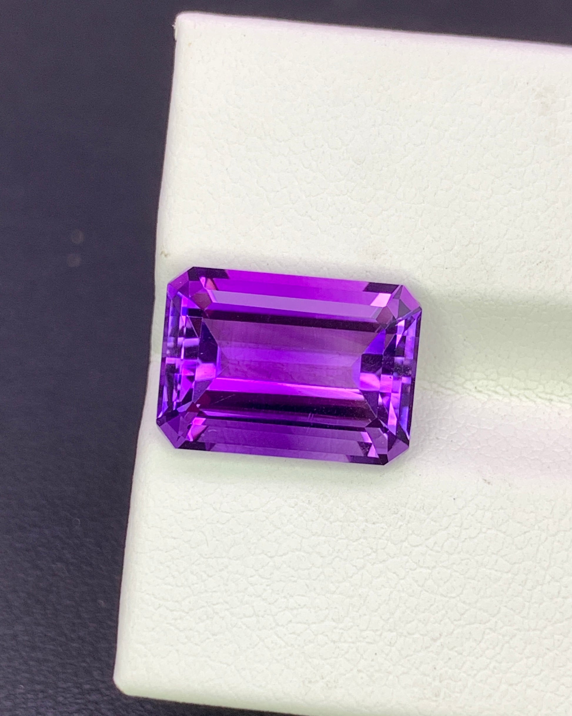 Natural Purple Amethyst 6.03 Carat 13x9.2 MM Octagon Shape Faceted Gemstone 