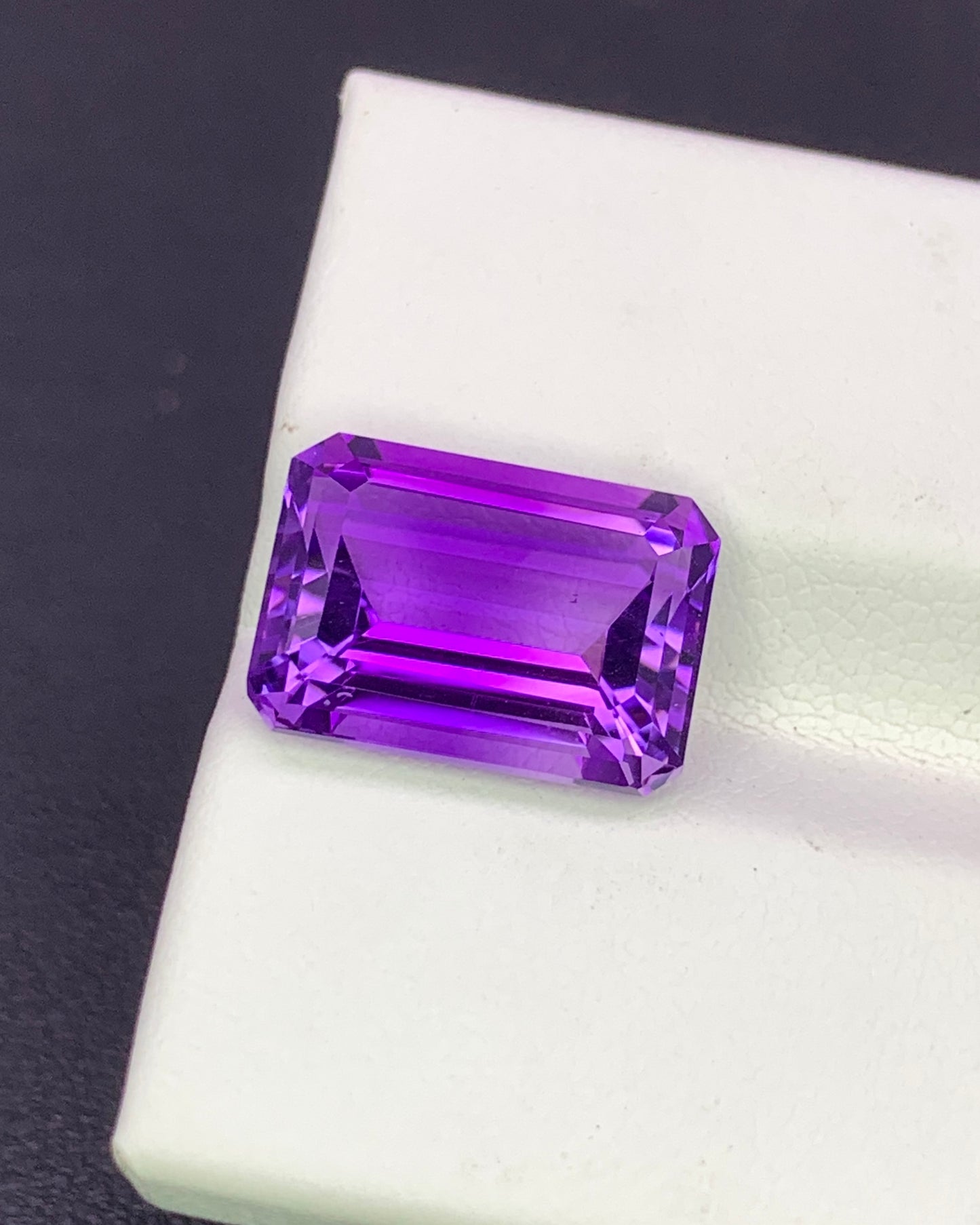 Natural Purple Amethyst 6.03 Carat 13x9.2 MM Octagon Shape Faceted Gemstone 