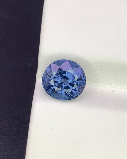 Natural Cobalt Blue Spinel 3.01 Carat 8.1x7.5 MM Fancy Shape Faceted Gemstone 
