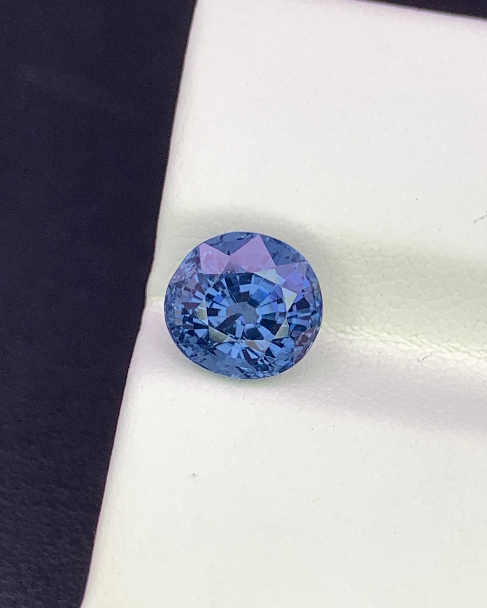 Natural Cobalt Blue Spinel 3.01 Carat 8.1x7.5 MM Fancy Shape Faceted Gemstone 