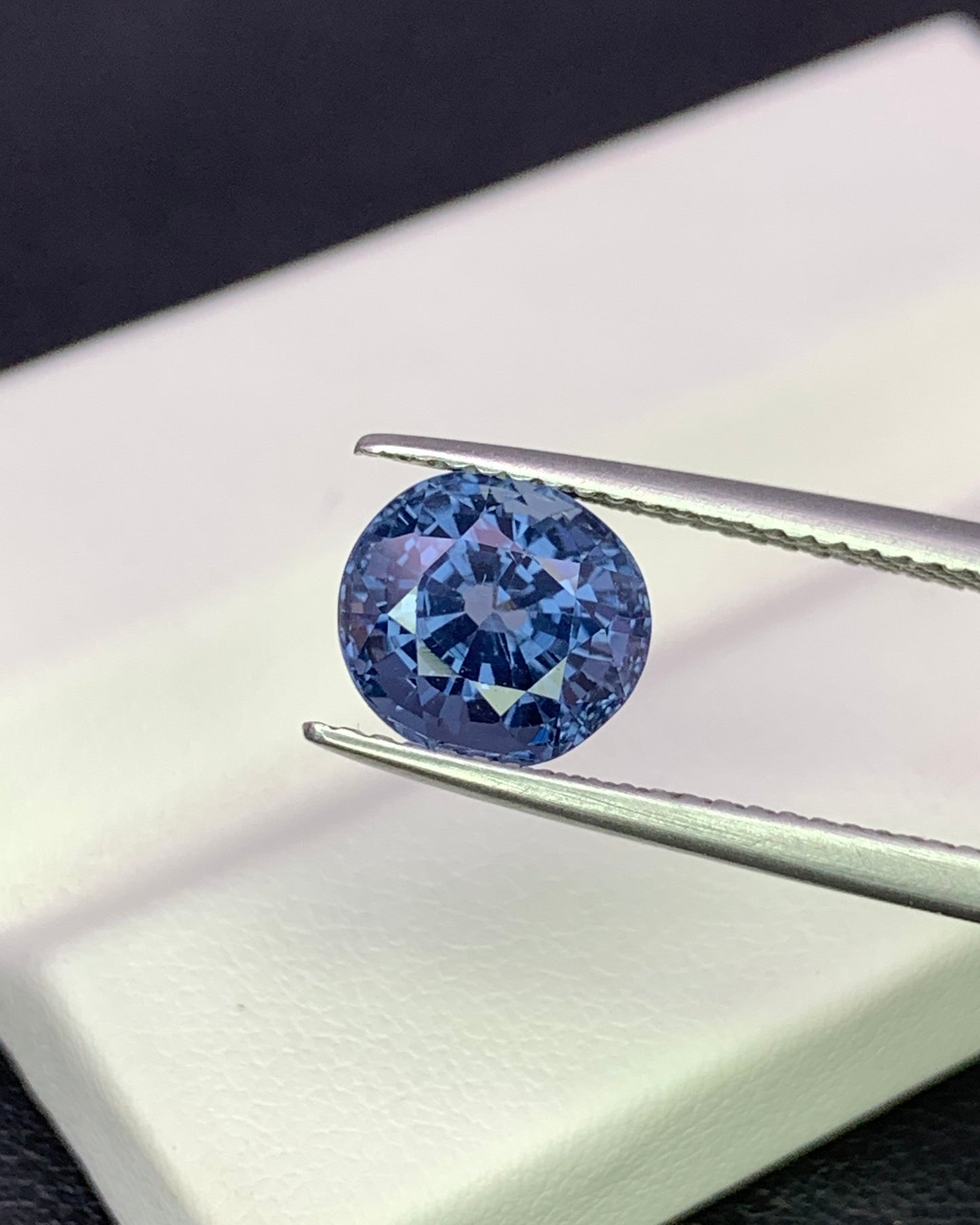 Natural Cobalt Blue Spinel 3.01 Carat 8.1x7.5 MM Fancy Shape Faceted Gemstone 