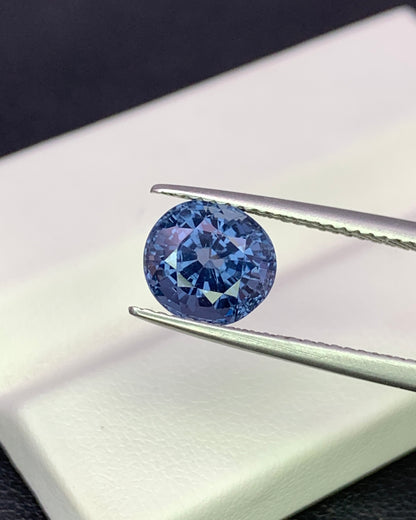 Natural Cobalt Blue Spinel 3.01 Carat 8.1x7.5 MM Fancy Shape Faceted Gemstone 