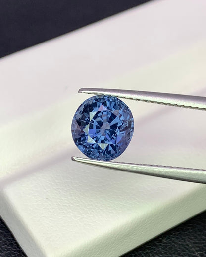 Natural Cobalt Blue Spinel 3.01 Carat 8.1x7.5 MM Fancy Shape Faceted Gemstone 