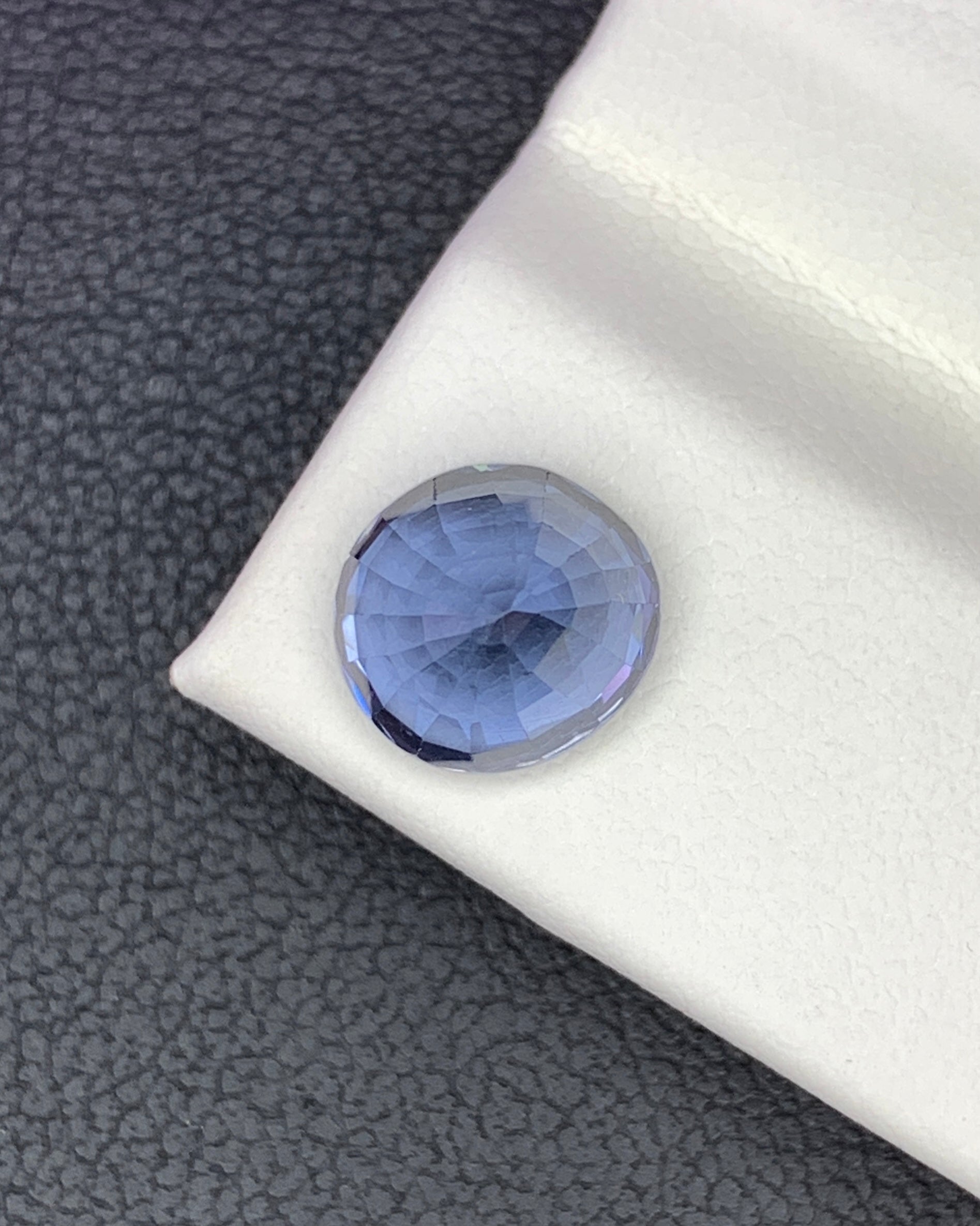 Natural Cobalt Blue Spinel 3.01 Carat 8.1x7.5 MM Fancy Shape Faceted Gemstone 