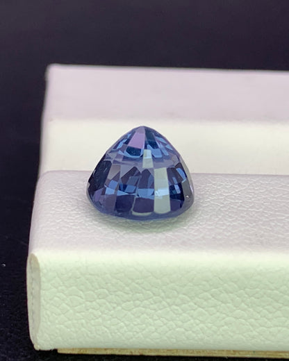 Natural Cobalt Blue Spinel 3.01 Carat 8.1x7.5 MM Fancy Shape Faceted Gemstone 