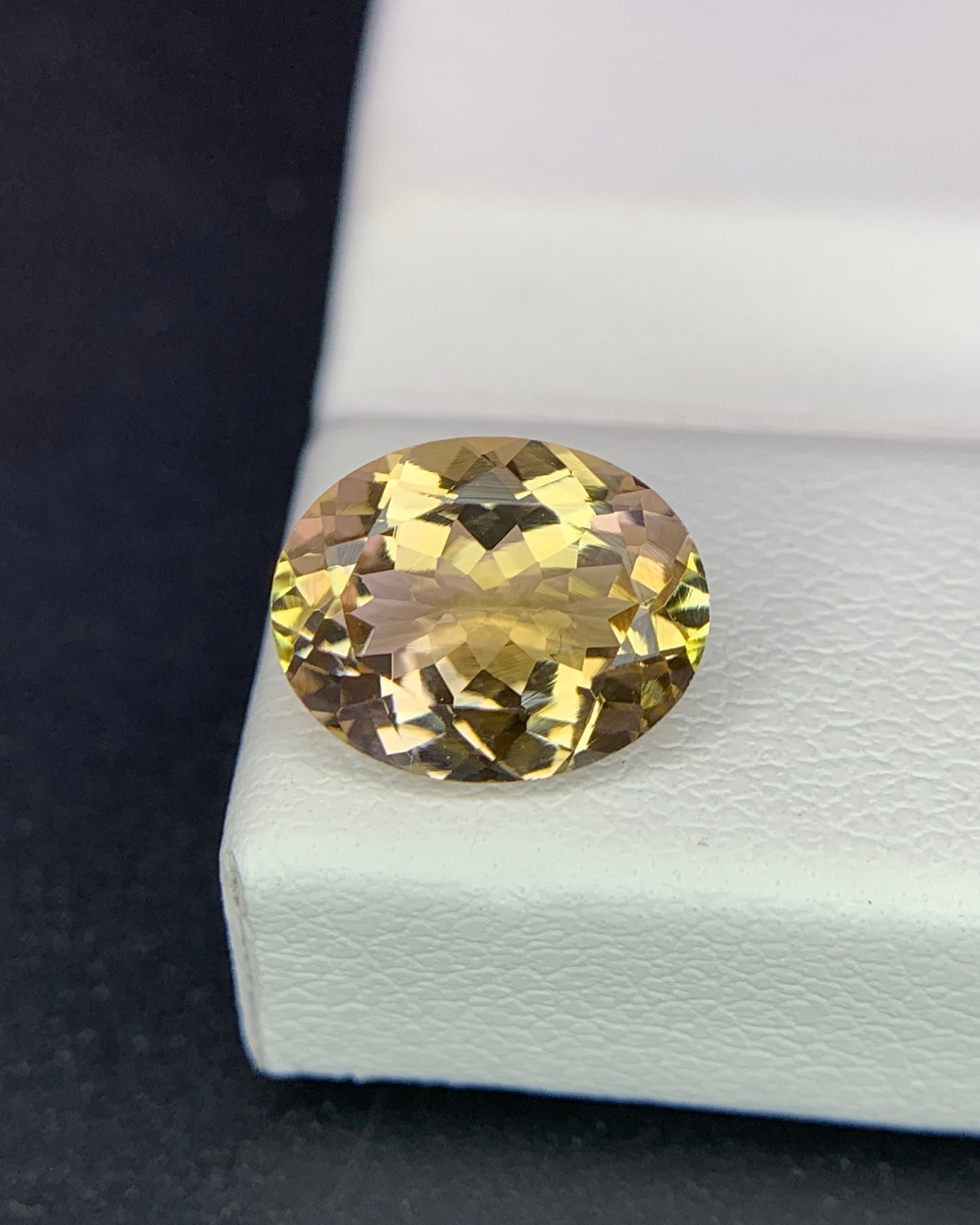 Natural Bi Color Tourmaline 1.79 Carat 9x7 MM Oval Shape Faceted Gemstone