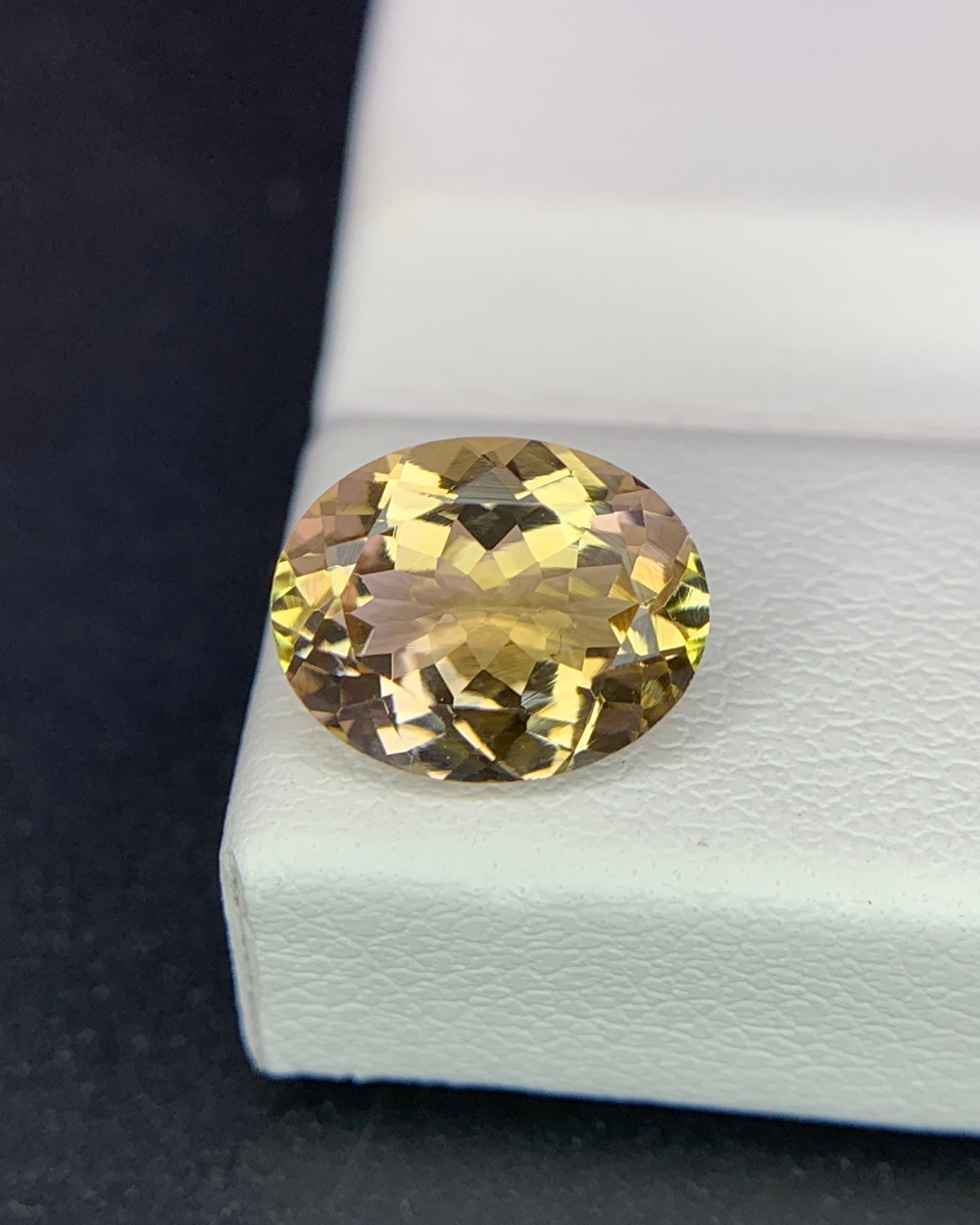Natural Bi Color Tourmaline 1.79 Carat 9x7 MM Oval Shape Faceted Gemstone