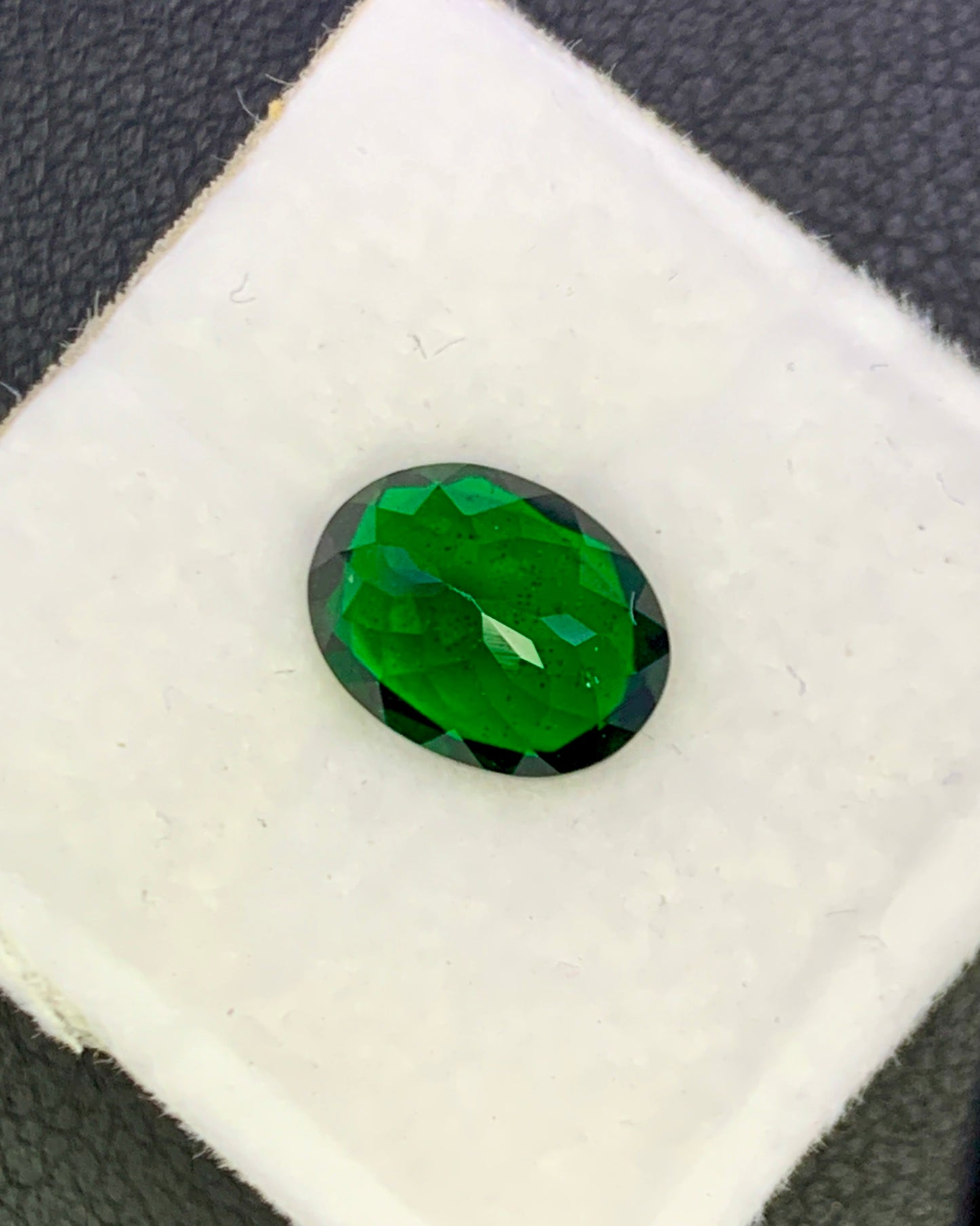 Natural Tsavorite 2.19 Carat 9x7 MM Oval shape Faceted Gemstone