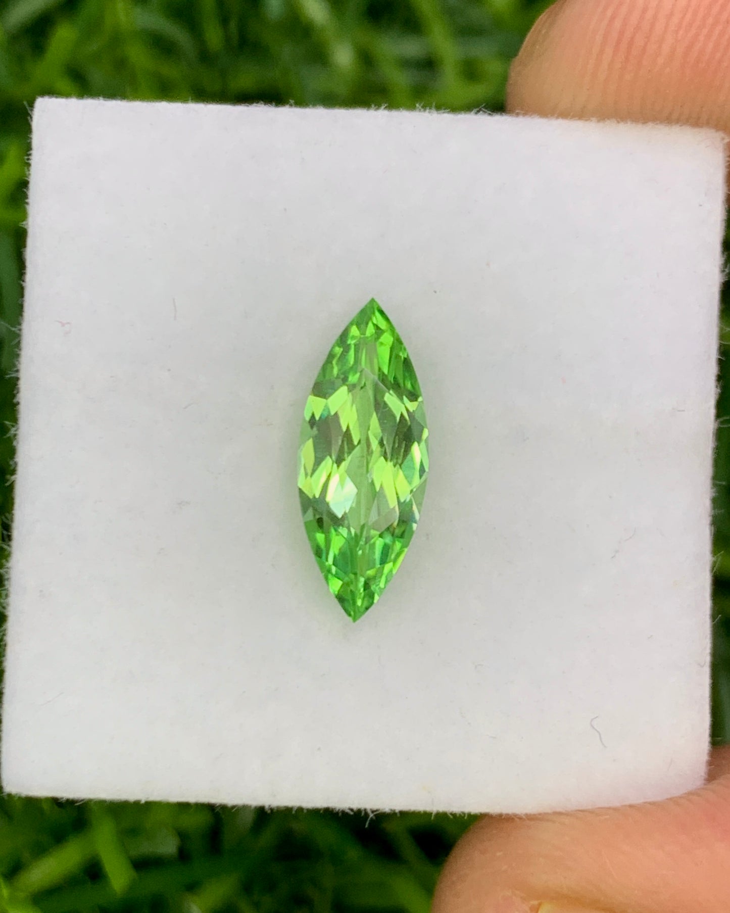 Natural Tsavorite 1.16 Carat 11.7x4.7 MM Marquise Shape Faceted Gemstone