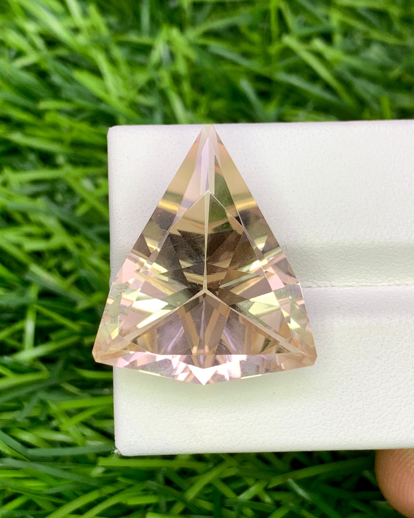 Natural Topaz 26.53 Carat 25x21.5 MM Fancy Shape Faceted Gemstone