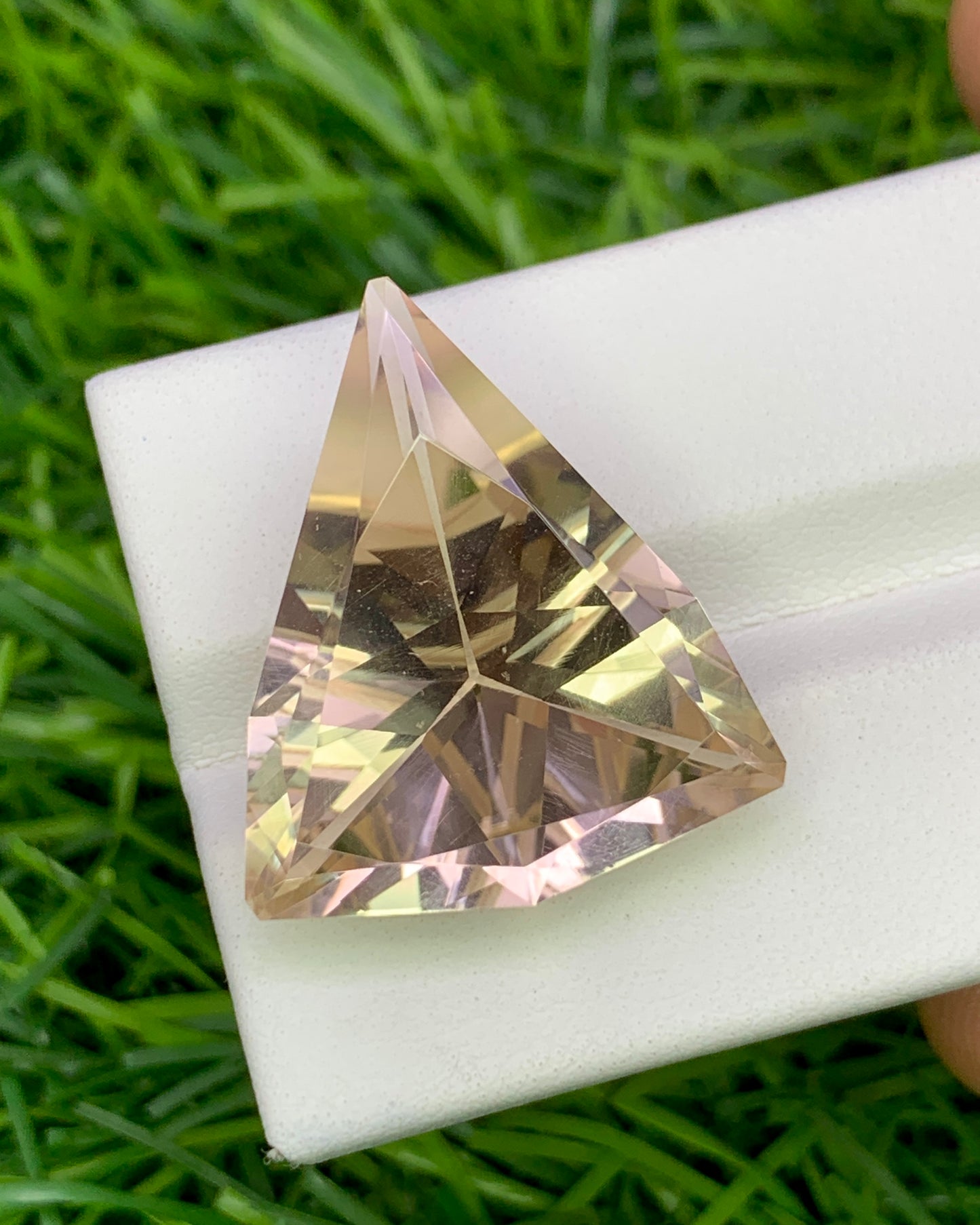 Natural Topaz 26.53 Carat 25x21.5 MM Fancy Shape Faceted Gemstone