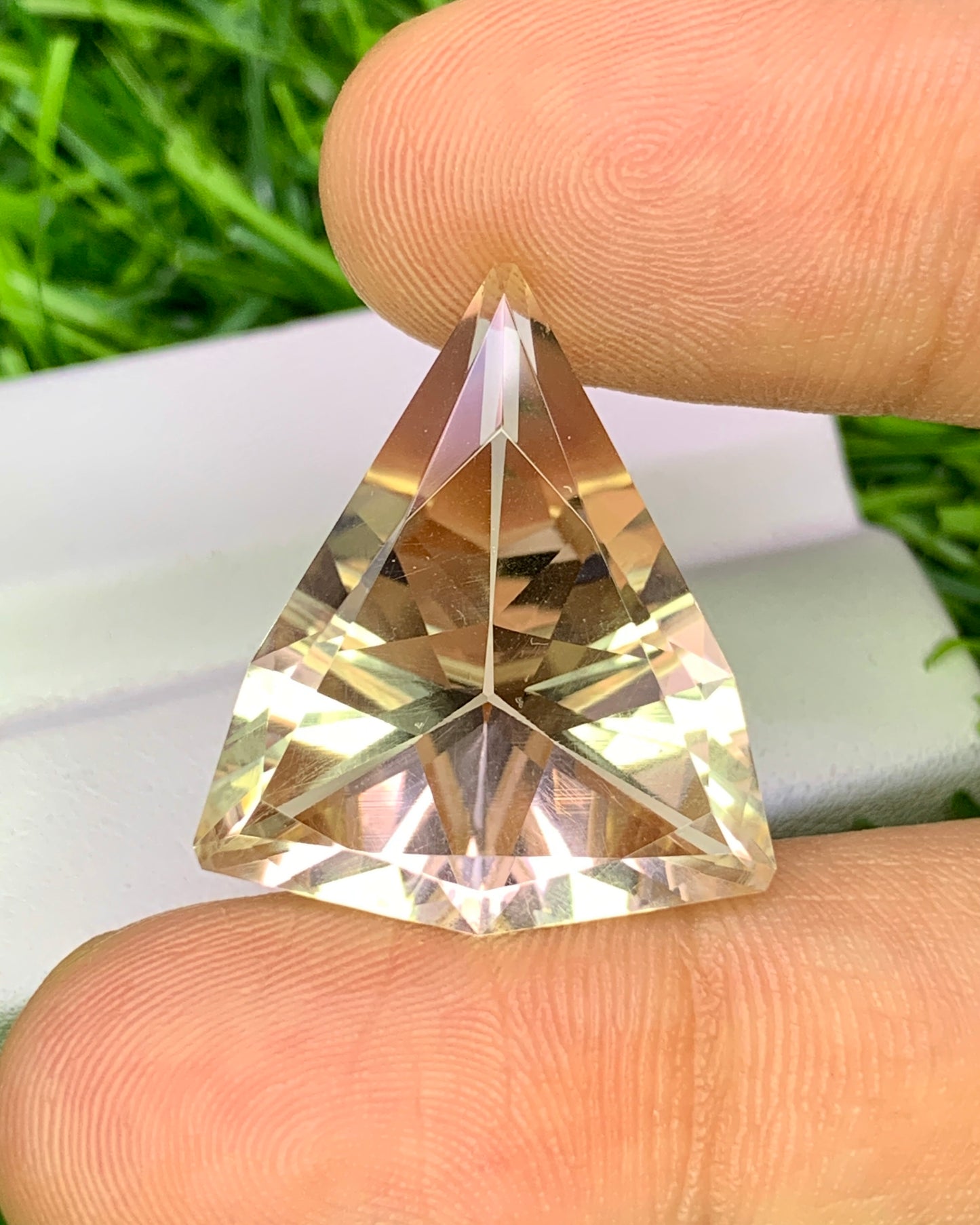 Natural Topaz 26.53 Carat 25x21.5 MM Fancy Shape Faceted Gemstone