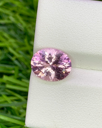 Natural Morganite 2.31 Carat 10.18.1 MM Oval Shape Faceted Gemstone