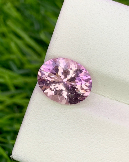 Natural Morganite 2.31 Carat 10.18.1 MM Oval Shape Faceted Gemstone