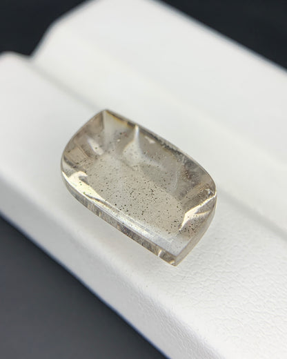 Natural Rare Pink Fire Quartz 7.95 Carat 19x10x5.8 MM Freeform Shape Covellite Quartz Gemstone from Brazil 