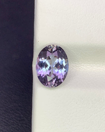 Natural Bi Color Tanzanite 2.00 Carat 8.8x6.8 MM Oval Shape Faceted Gemstone 