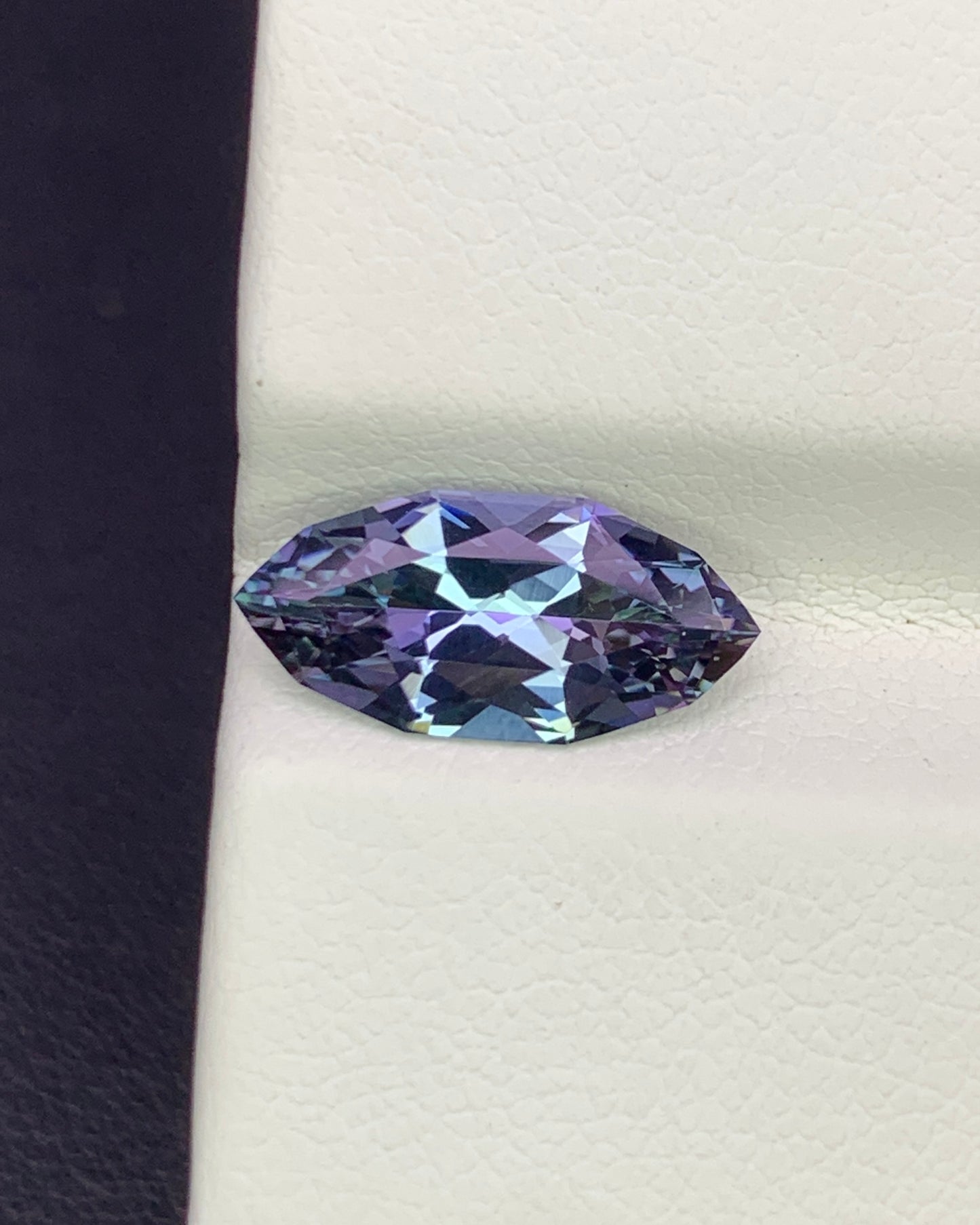 Natural Bi Color Tanzanite 2.09 Carat 13.2x6.2 MM Fancy Marquise Shape Faceted Gemstone