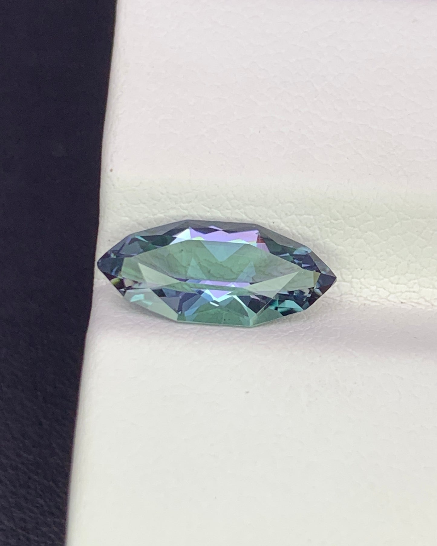 Natural Bi Color Tanzanite 2.09 Carat 13.2x6.2 MM Fancy Marquise Shape Faceted Gemstone