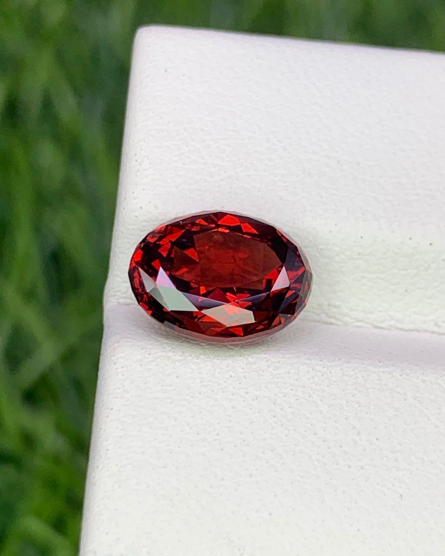 Natural Red Garnet 3.54 Carat 10x8 MM Fancy Shape Faceted Gemstone