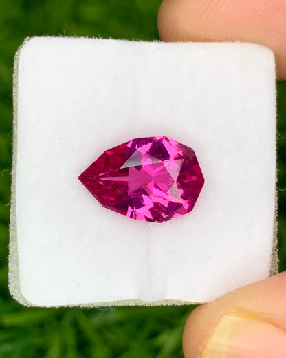 Natural Pink Tourmaline 2.00 Carat 11.3x7.2 MM Fancy Shape Faceted Gemstone