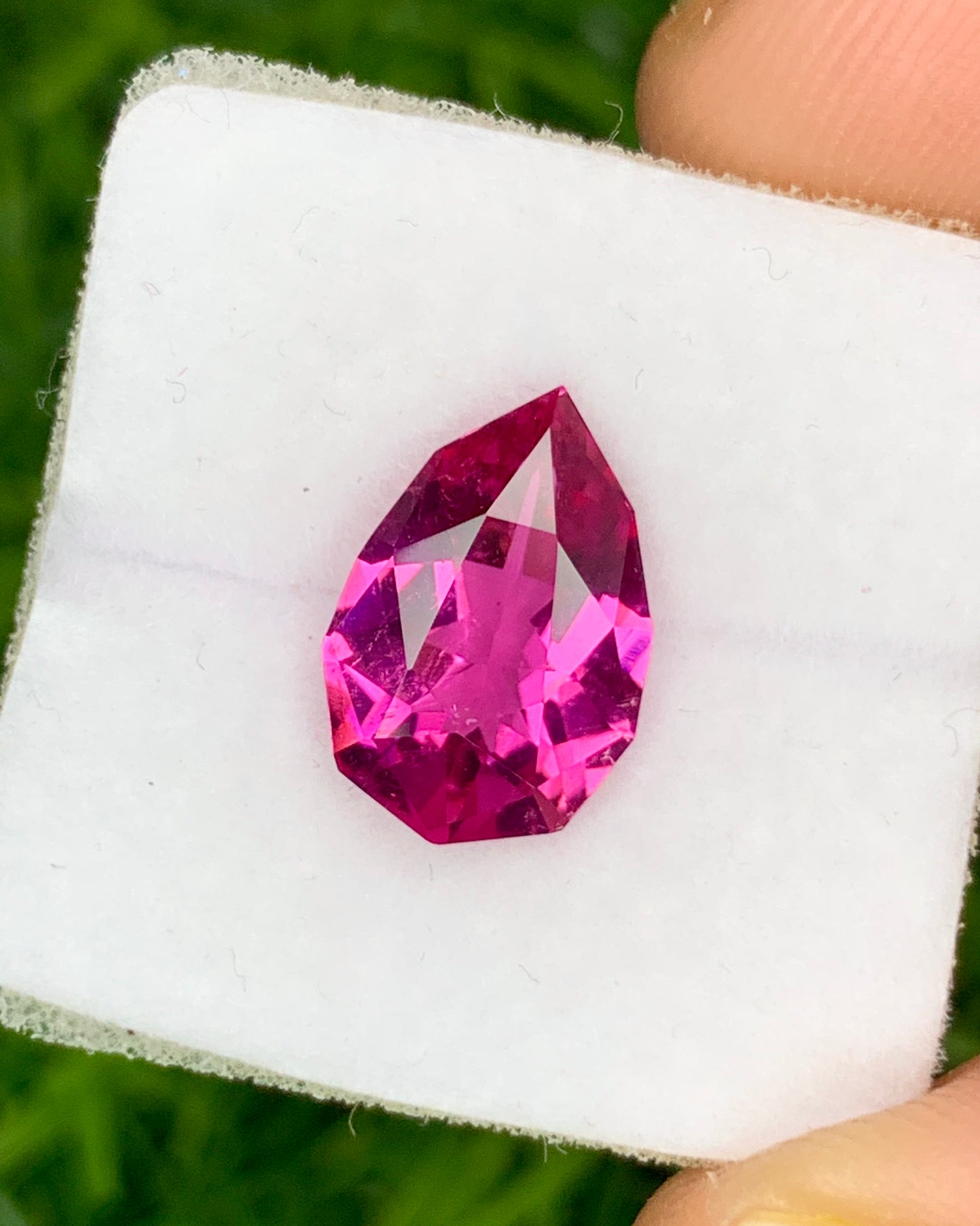 Natural Pink Tourmaline 2.00 Carat 11.3x7.2 MM Fancy Shape Faceted Gemstone