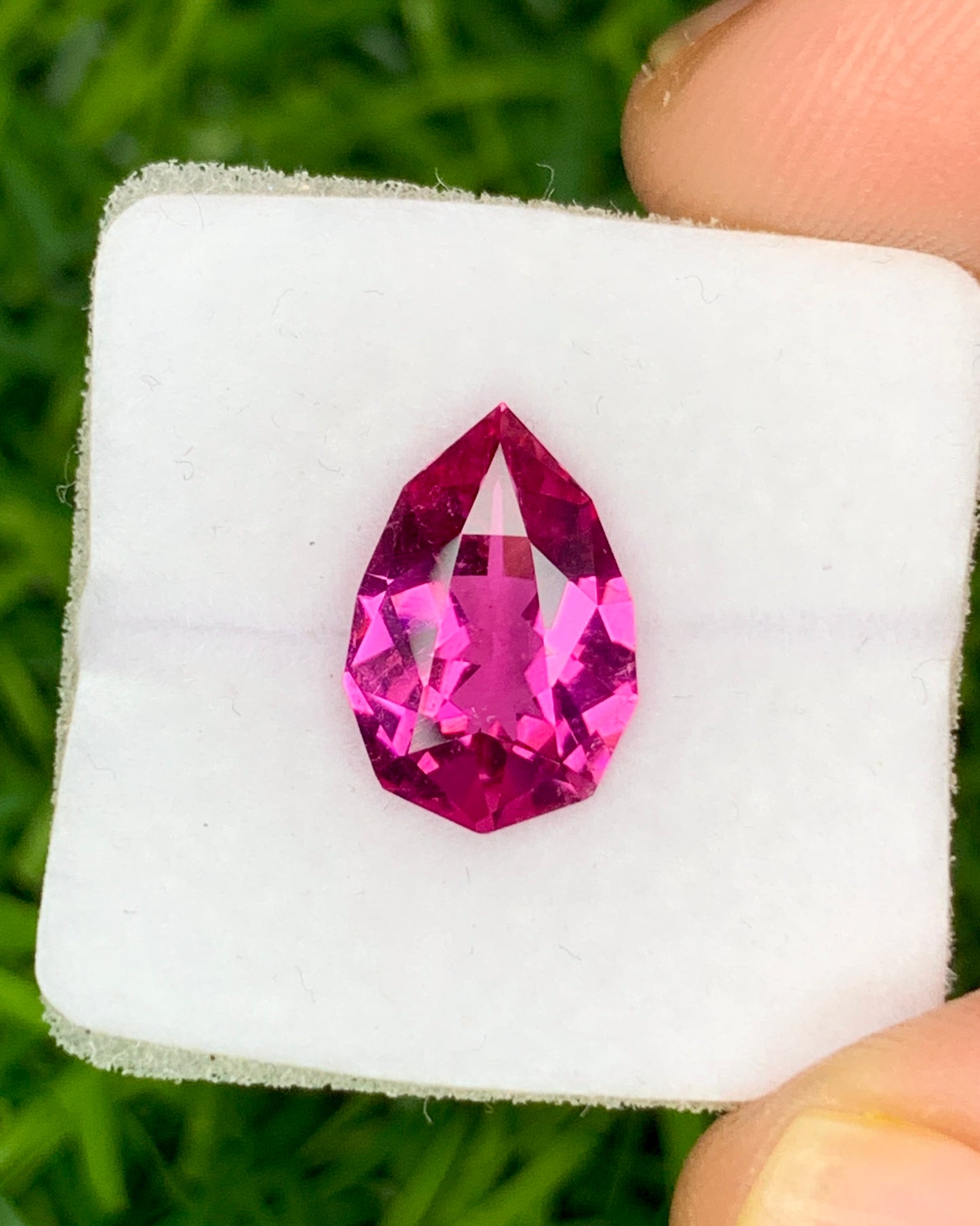 Natural Pink Tourmaline 2.00 Carat 11.3x7.2 MM Fancy Shape Faceted Gemstone