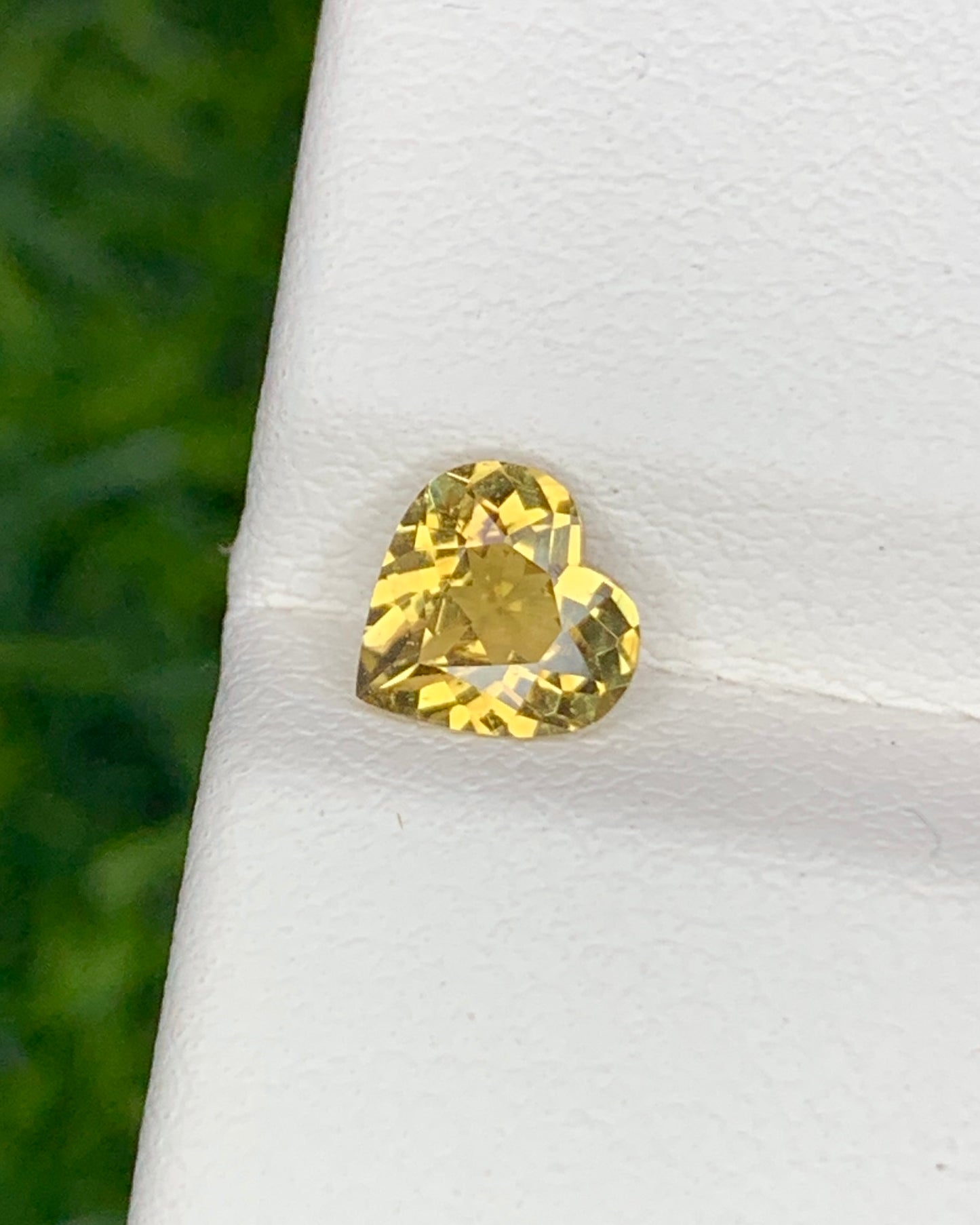 Natural Chrysoberyl 0.69 Carat 5.9x5.8 MM Heart Shape Faceted Gemstone