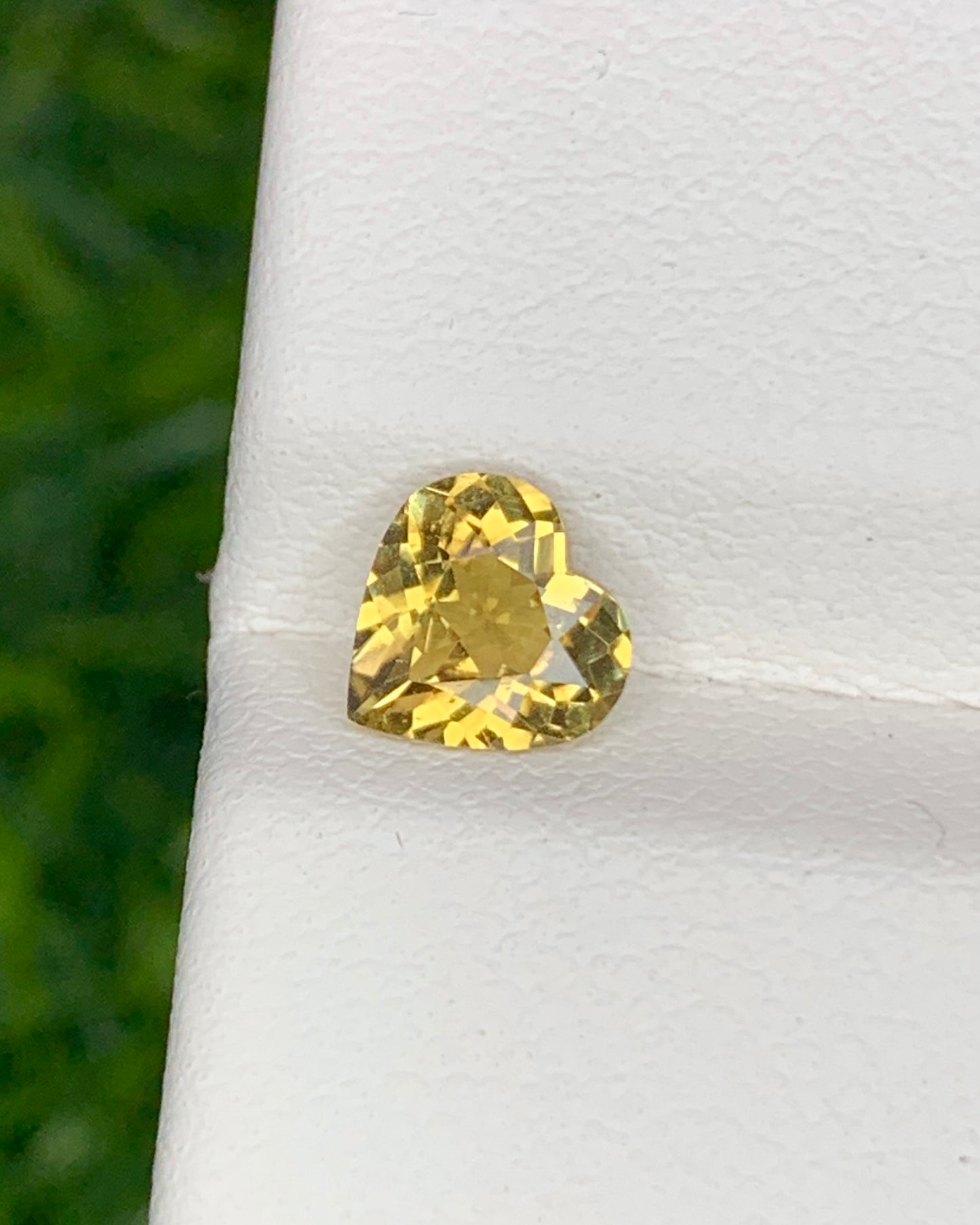 Natural Chrysoberyl 0.69 Carat 5.9x5.8 MM Heart Shape Faceted Gemstone