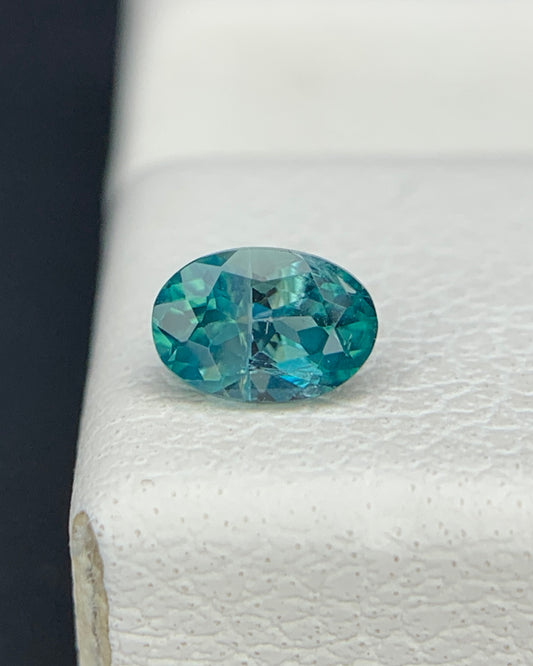 Natural Rare Grandidierite 0.22 Carat 4.6x3.2 MM Oval Shape Faceted Gemstone