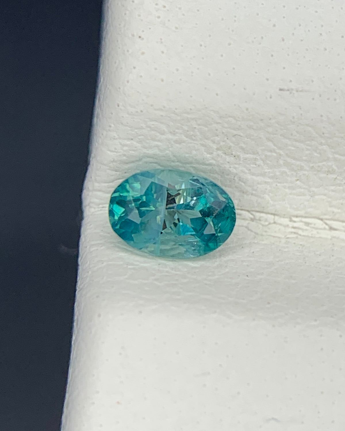 Natural Rare Grandidierite 0.22 Carat 4.6x3.2 MM Oval Shape Faceted Gemstone