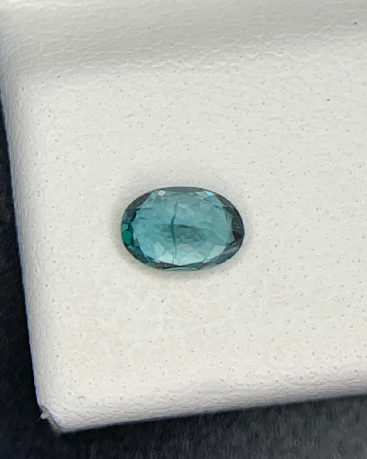 Natural Rare Grandidierite 0.22 Carat 4.6x3.2 MM Oval Shape Faceted Gemstone