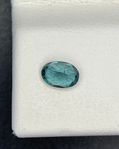 Natural Rare Grandidierite 0.22 Carat 4.6x3.2 MM Oval Shape Faceted Gemstone