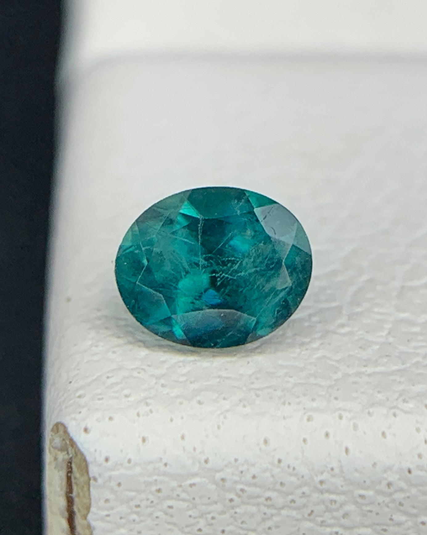 Natural Rare Grandidierite 0.19 Carat 4.1x3.4 MM Oval Shape Faceted Gemstone 