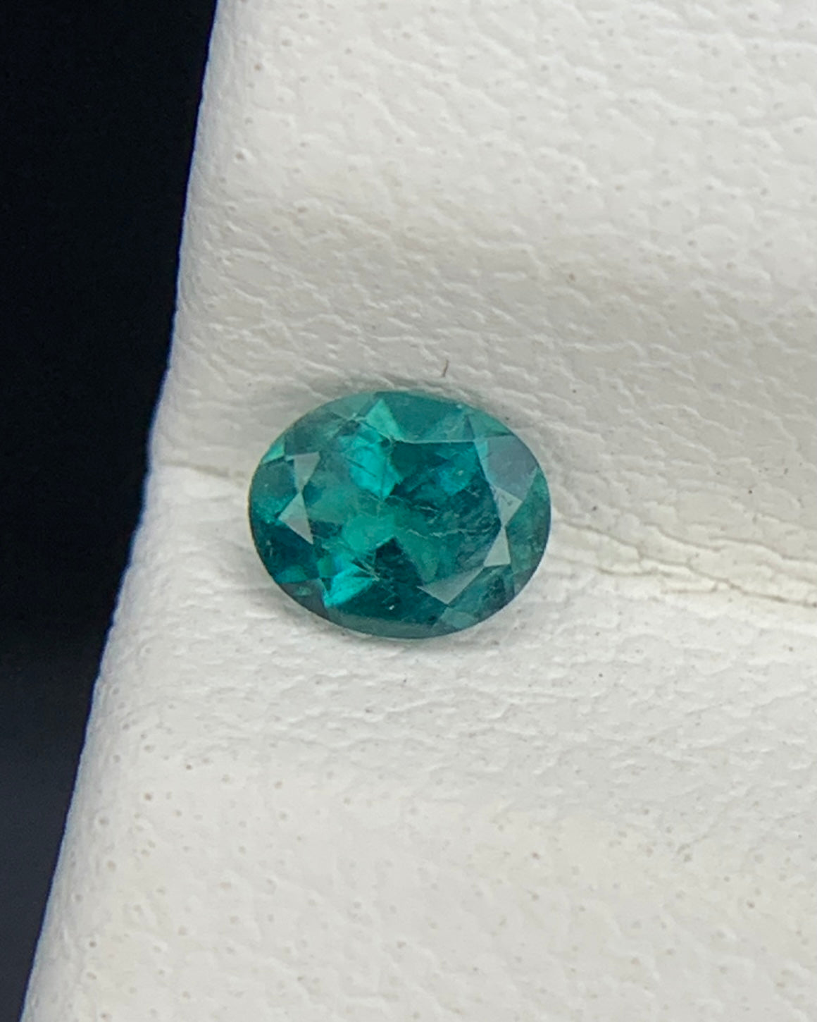 Natural Rare Grandidierite 0.19 Carat 4.1x3.4 MM Oval Shape Faceted Gemstone 