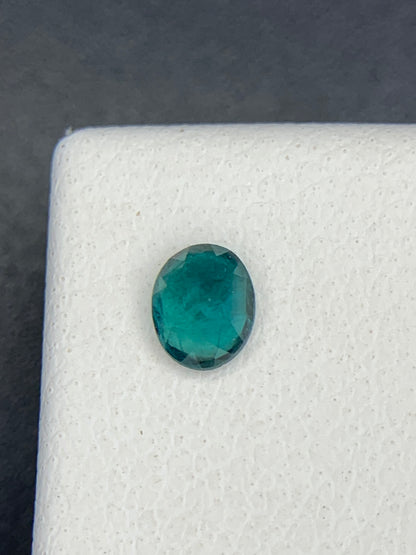 Natural Rare Grandidierite 0.19 Carat 4.1x3.4 MM Oval Shape Faceted Gemstone 