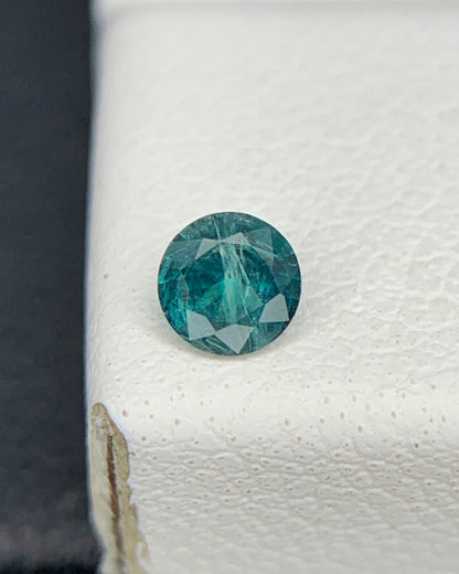 Natural Rare Grandidierite 0.10 Carat 3.3x3.3 MM Round Shape Faceted Gemstone
