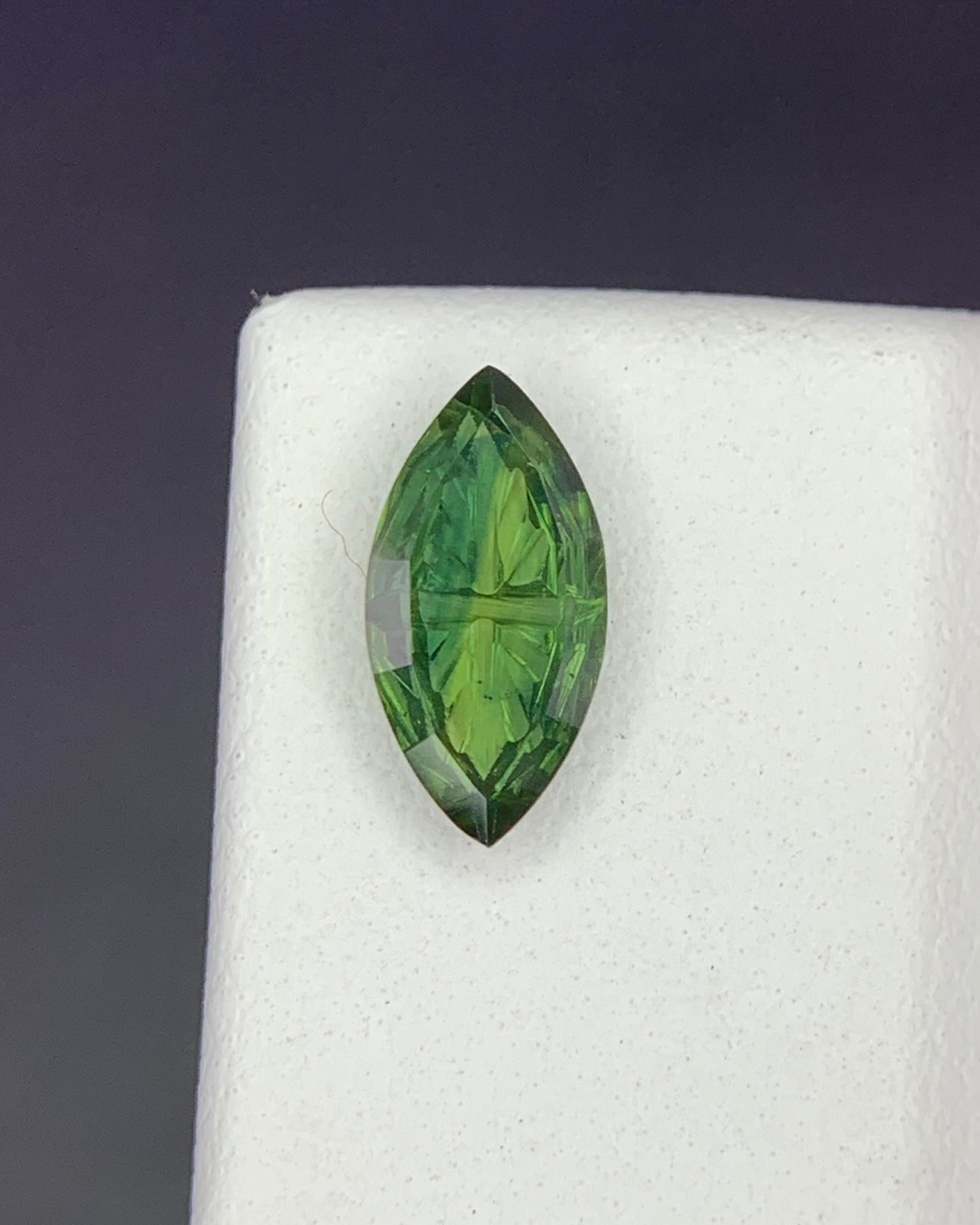 Natural Parti Sapphire 0.72 Carat 8.8x4.4 MM Marquise Shape Starbrite Cut Faceted Gemstone 