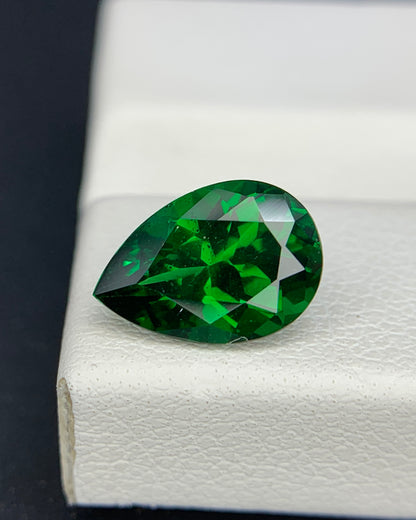 Natural Tsavorite 2.08 Carat 10x7 MM Pear Shape Faceted Gemstone