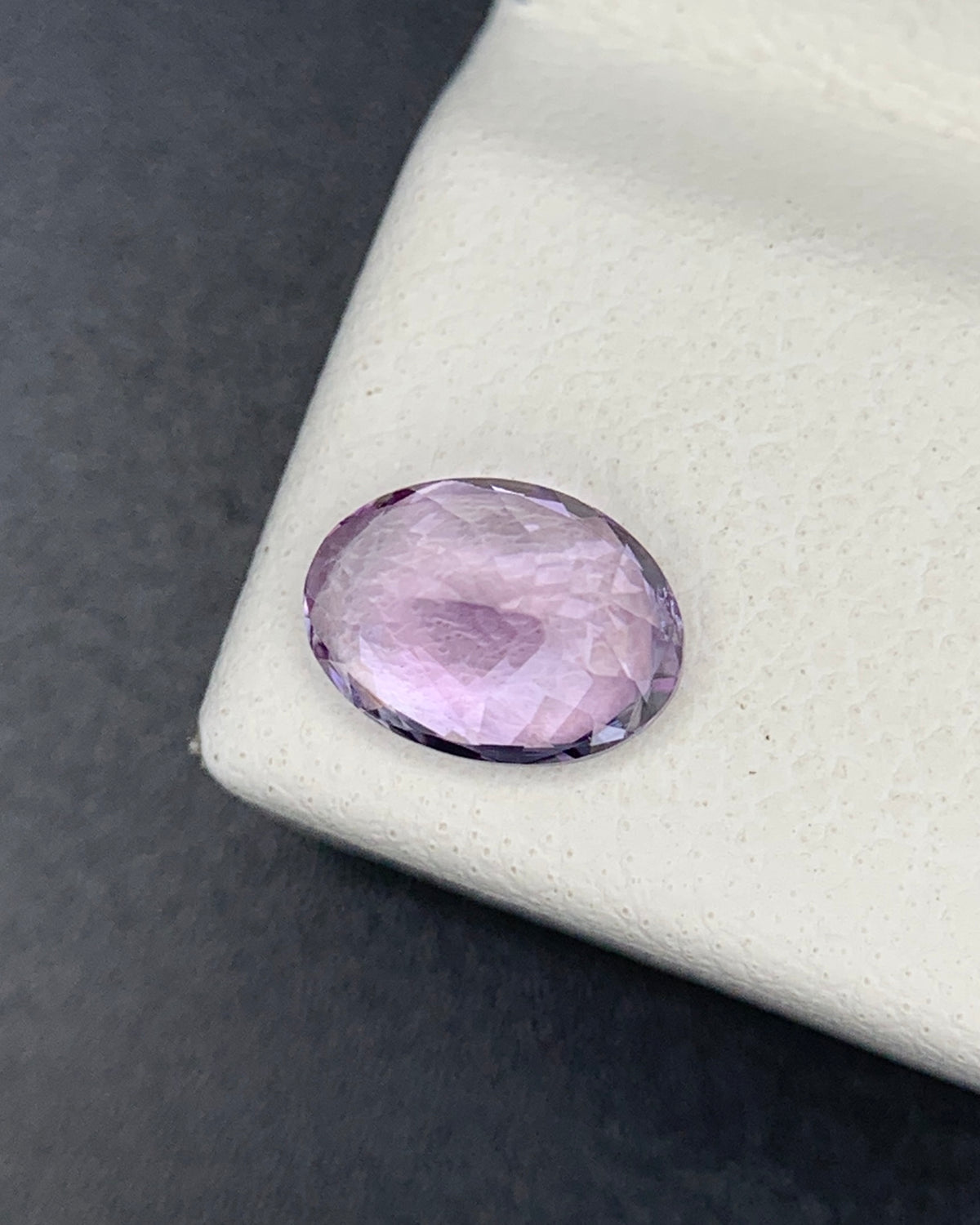 Natural Rare Purplish Pink Tanzanite 1.03 Carat 7x5 MM Oval Shape Faceted Gemstone