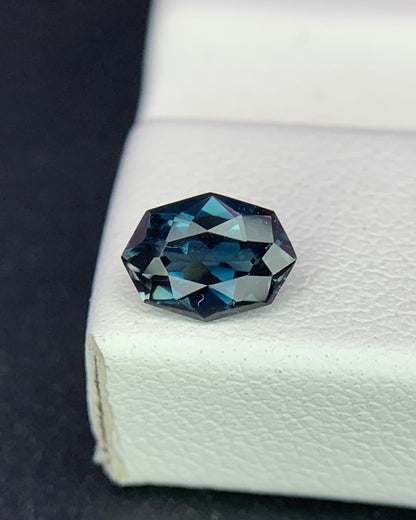 Natural Blue Tourmaline 0.54 Carat 6.4x4.7 MM Fancy Shape Faceted Gemstone 