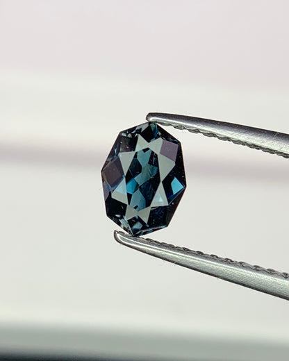 Natural Blue Tourmaline 0.54 Carat 6.4x4.7 MM Fancy Shape Faceted Gemstone 