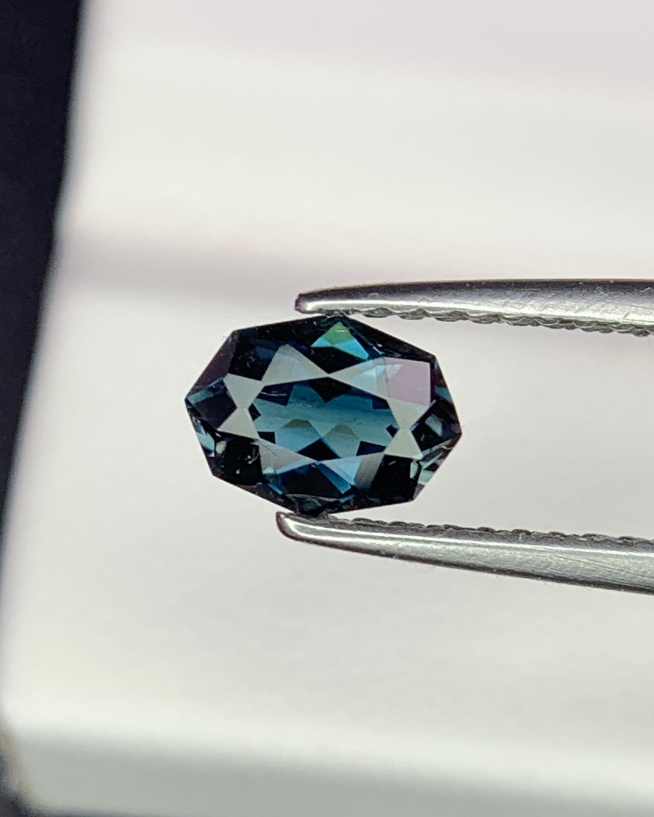 Natural Blue Tourmaline 0.54 Carat 6.4x4.7 MM Fancy Shape Faceted Gemstone 