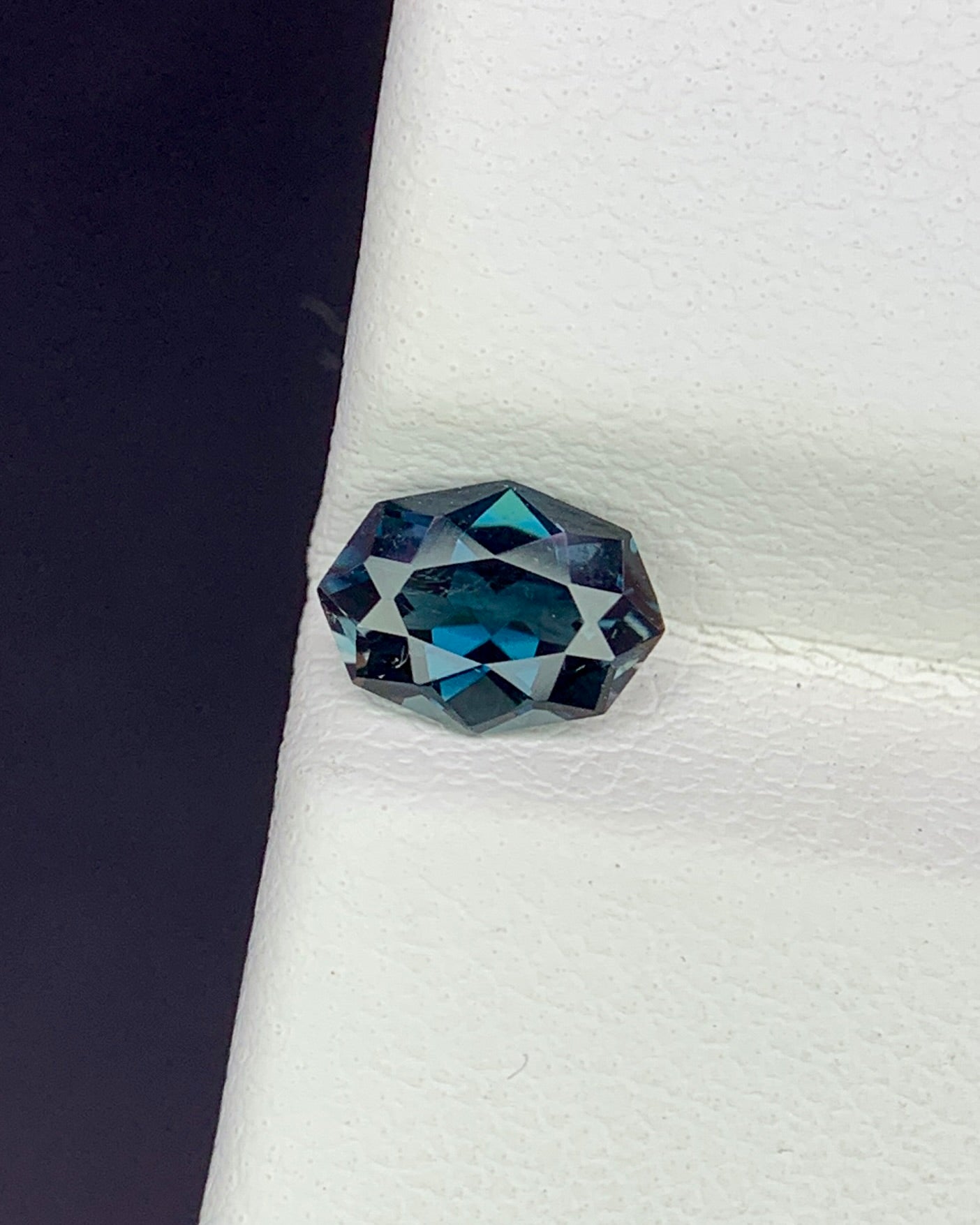 Natural Blue Tourmaline 0.54 Carat 6.4x4.7 MM Fancy Shape Faceted Gemstone 