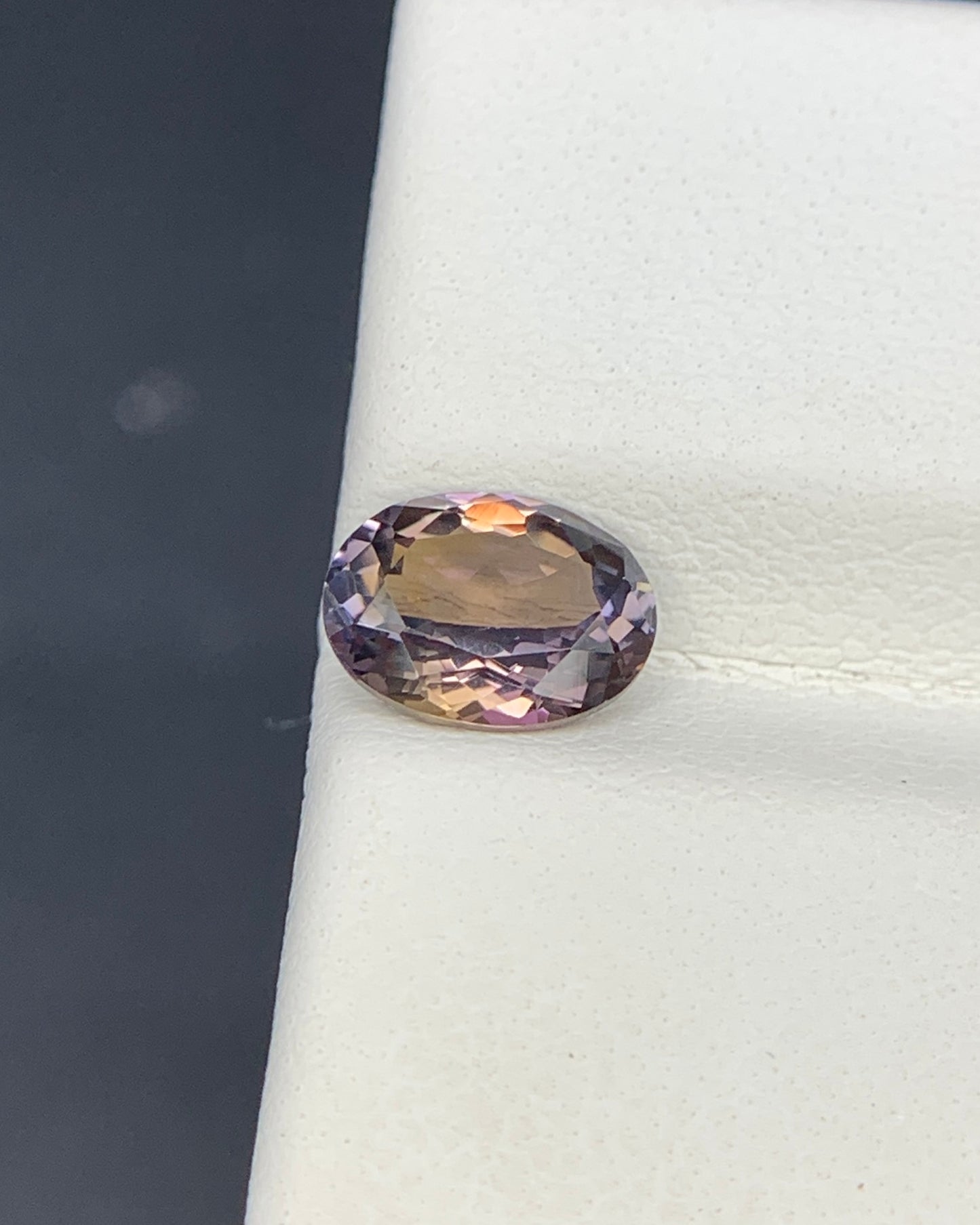 Natural Unheated Bi Color Tanzanite 1.17 Carat 7.8x5.8x3.5 MM Oval Shape Faceted Gemstone