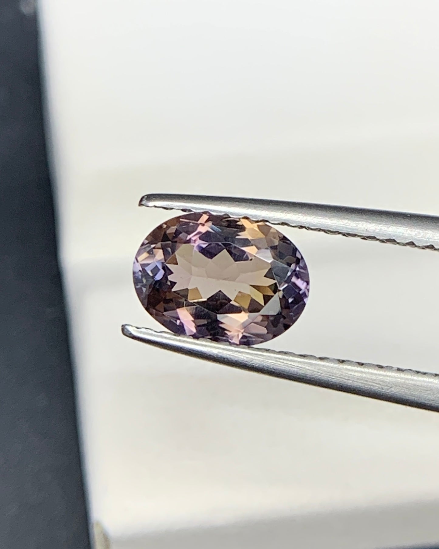Natural Unheated Bi Color Tanzanite 1.17 Carat 7.8x5.8x3.5 MM Oval Shape Faceted Gemstone