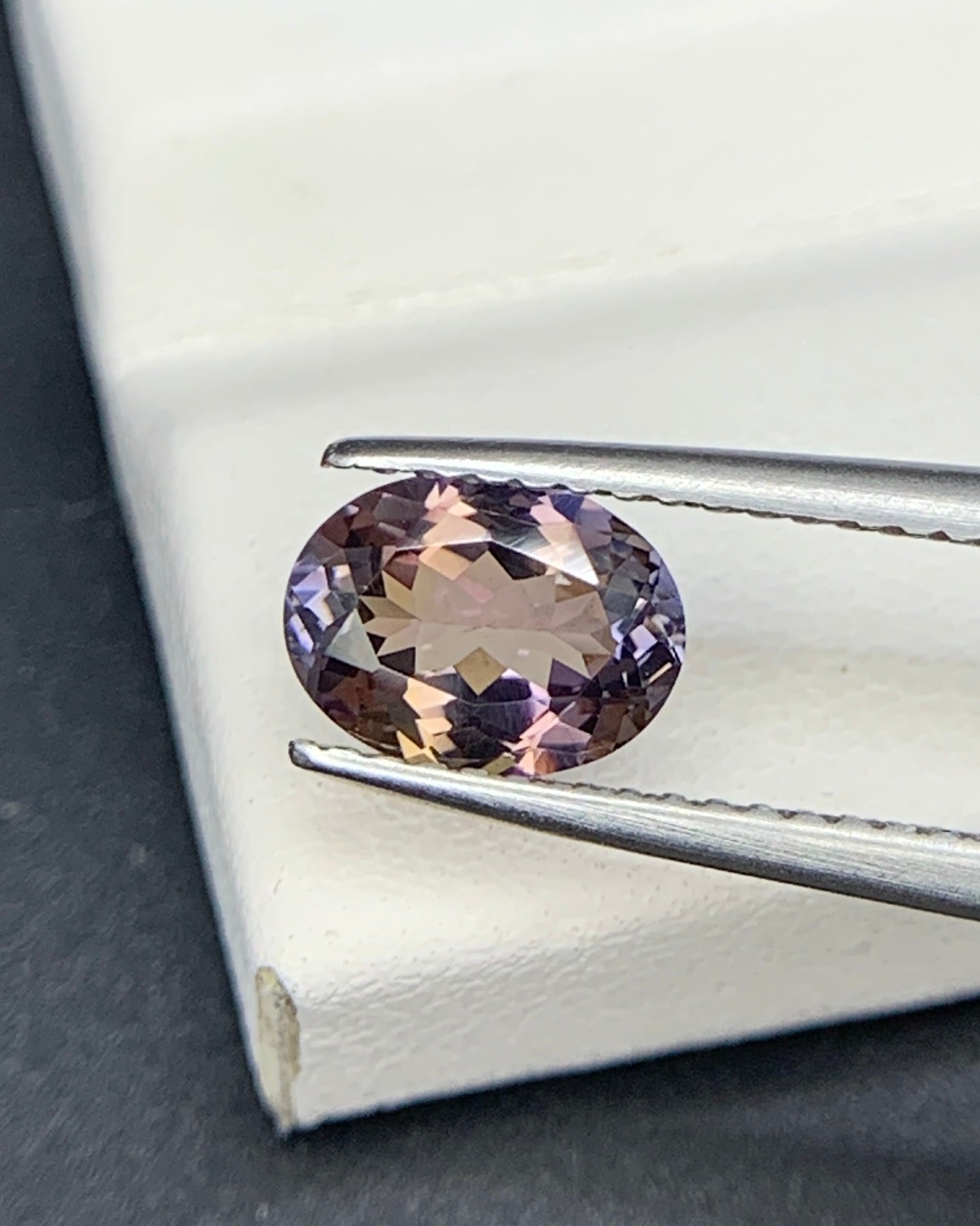 Natural Unheated Bi Color Tanzanite 1.17 Carat 7.8x5.8x3.5 MM Oval Shape Faceted Gemstone