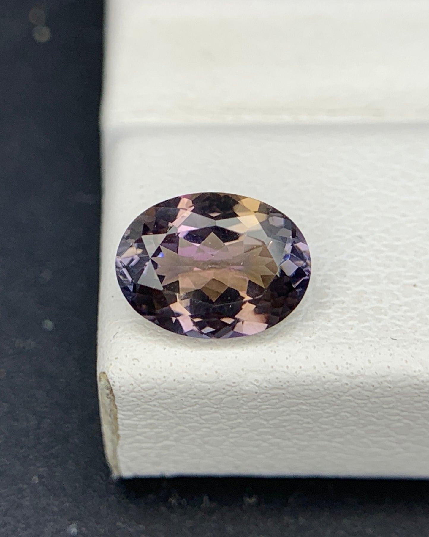 Natural Unheated Bi Color Tanzanite 1.17 Carat 7.8x5.8x3.5 MM Oval Shape Faceted Gemstone